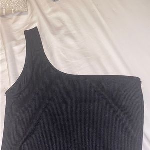H&M one shoulder top!
